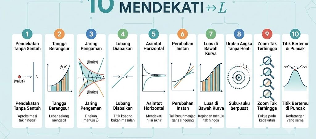 10 Intuisi Visual tentang Limit: Memahami Konsep “Mendekati” dalam Matematika