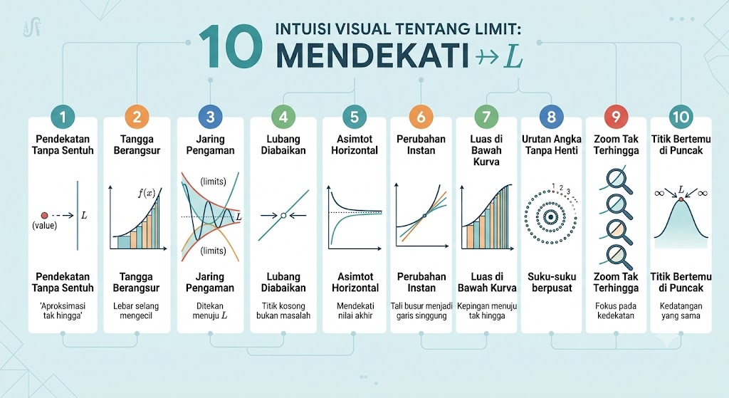 10 Intuisi Visual tentang Limit: Memahami Konsep “Mendekati” dalam Matematika
